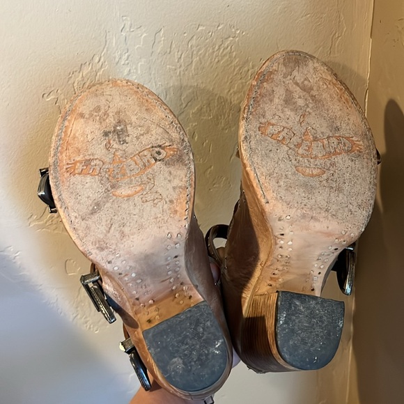 Freebird By Steven Violet Ankle Bootie Sandals - Picture 9 of 10